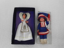 Bambole Souvenir MONACO FINLANDIA Anni '50 '60 Design Noitarumpu Vintage Epoca