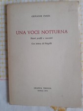 RARO LIBRO GIOVANNI PANZA UNA