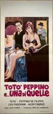 TOTO' PEPPINO E ...UNA DI QUELLE -Locandina film - Toto', Peppino De Filippo