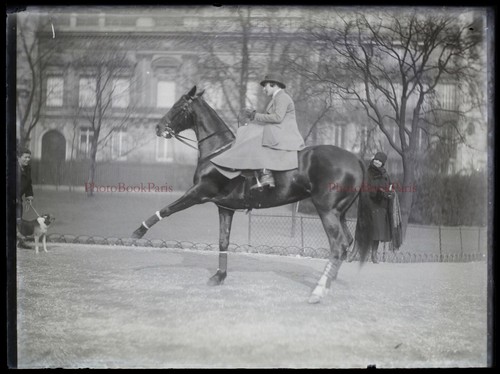 Parigi donna cavallo - donna,