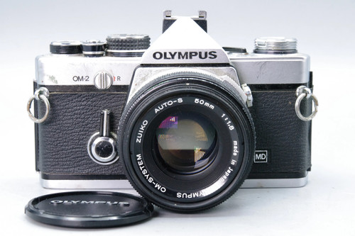 Olympus 35mm slr - om-2, +