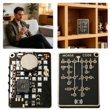 Morse code trainer card - morse,