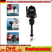 Motore fuoribordo HANGKAI 6 CV 2 tempi motore barca motore benzina sport nautici raffreddamento ad acqua