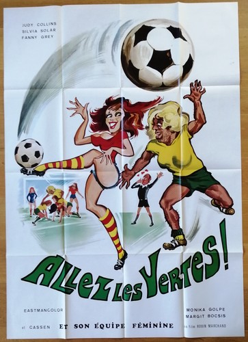 Allez les vertes affiche - allez,