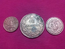 Lotto 3 monete del Regno