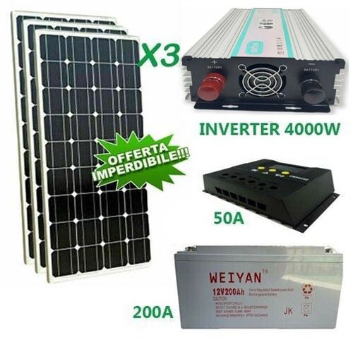 Kit fotovoltaico 3kw - fotovoltaico,