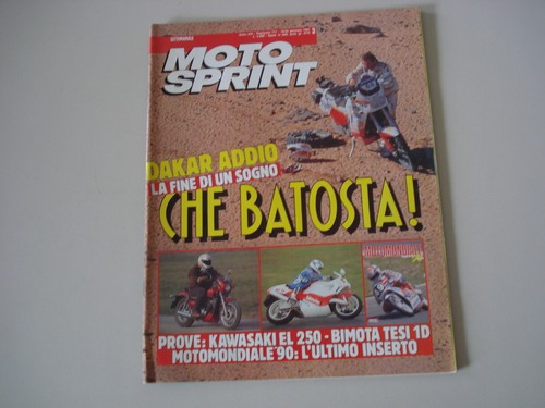 Motosprint 1991 bimota - motosprint,