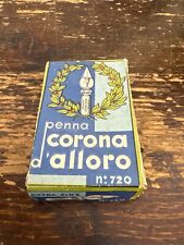 scatola pennini-Penna Corona d’Alloro N720  Italia anni’30