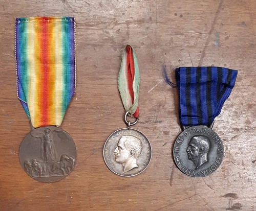 Lotto medaglie ww1 ww2 - 3,