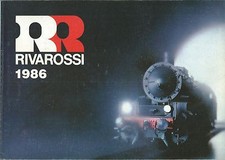 Rivarossi Catalogo 1986  Treni Elettrici Scala HO 