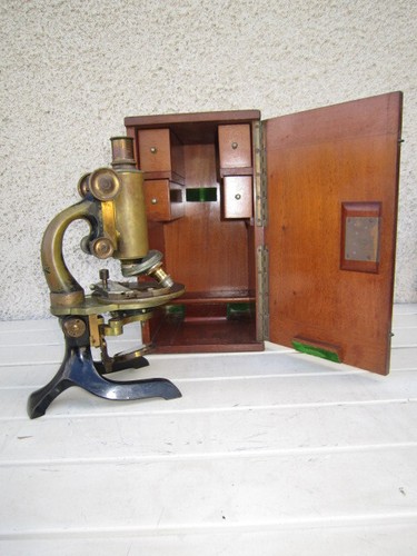 Antico microscopio stiassnie - antico,
