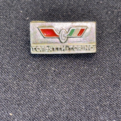 Spilla distintivo fiat torino - distintivo,