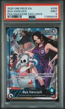One Piece Promo Boa Hancock PSA Magazine Exclusive PSA 9 MINT ENG #038