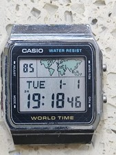 1985S Vintage CASIO WORLD TIME