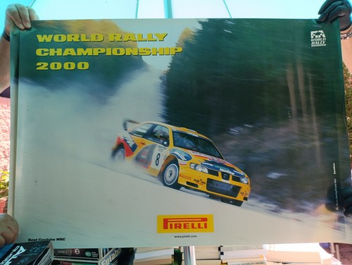 Poster vintage pirelli world - -,