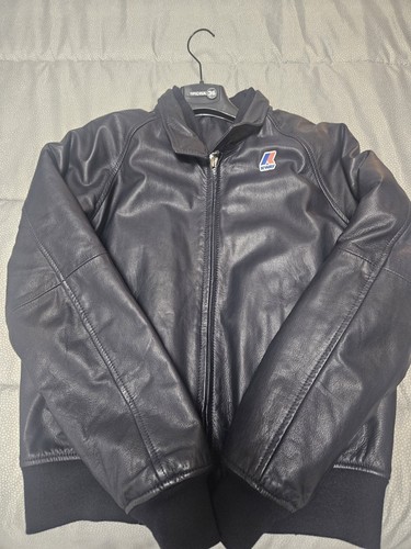 Giubbotto way pelle - giubbotto, k-way