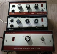 Amplificatori B.F. Geloso a stato solido Mod. G1 110 129 con Alimentatore