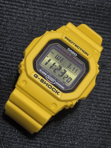 Casio shock m5630e giallo - g-shock, gw-m5630e
