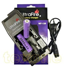 2X Batteria 14500 3000mAh