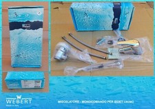 Rubinetto Miscelatore monocomando per bidet cromo Webert