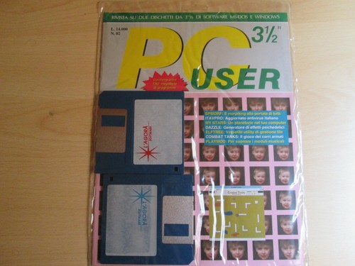 Rivista dischetti user - dischetti, pc