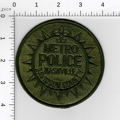 Nashville metro police verde - police, (verde