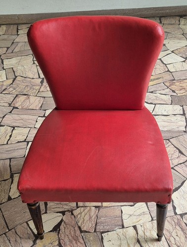 Poltrona vintage pelle - in,