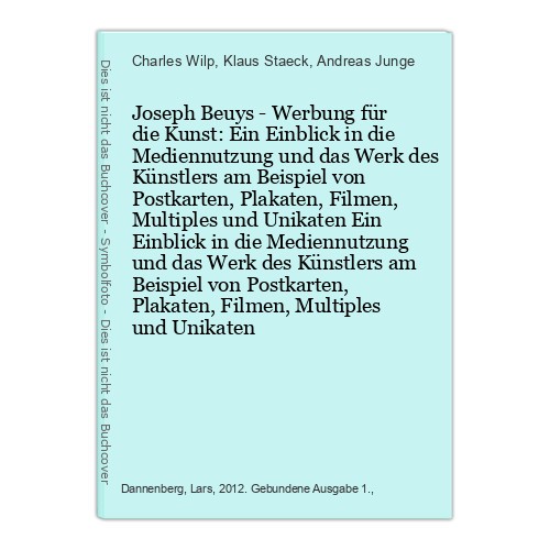Joseph beuys werbung für - beuys,