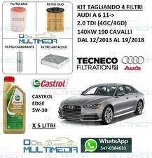 KIT TAGLIANDO 4 FILTRI E OLIO