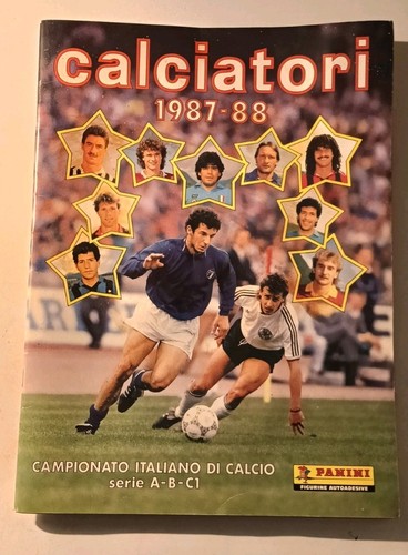 Lotto calcio 1987 album - calcio,