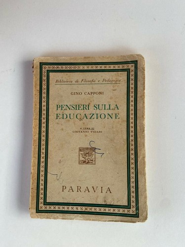 Capponi pensieri sulla - g.,