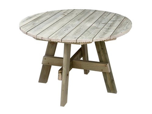 Tavolo picnic arrotondato - picnic,