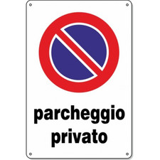 CARTELLO PPL - PARCHEGGIO