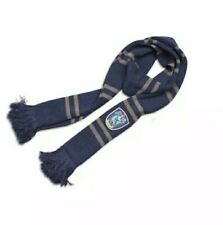 Sciarpa invernale harry potter Hogwarts casata Corvonero Ravenclaw con  frange