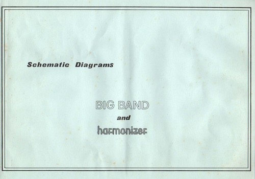 Logan big band and harmonizer - logan,