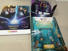 Album figurine Harry Potter Momenti magici Conad 2024 vuoto + Box con 80 bustine