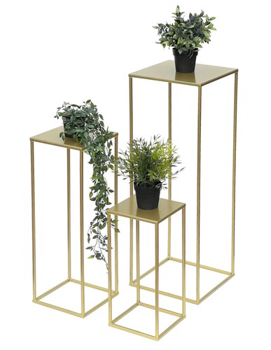 Sgabello portafiori metallo