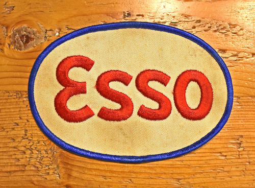 Toppa cucire vintage esso - da,