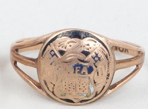 Anello antico vittoriano - , oro