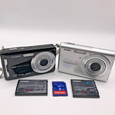 2x Casio Exilim Ex-z29 10.1 and EX-z65 Black Digital Camera YouTube Ready Tested