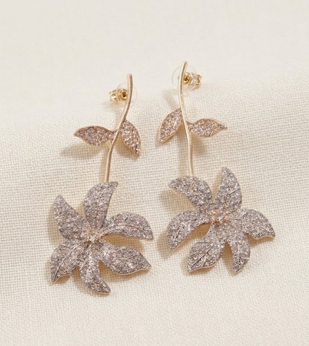 Orecchini fiore zara - orecchini,