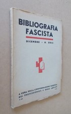 Bibliografia fascista (rivista) - N° 12, settembre 1939