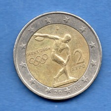 Grecia. 2 Euro Giochi Olimpici