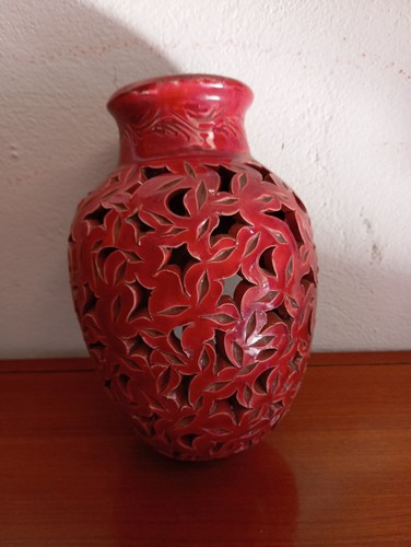 Anfora traforata rossa - anfora,