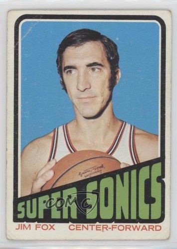 1972 topps jim - topps, fox
