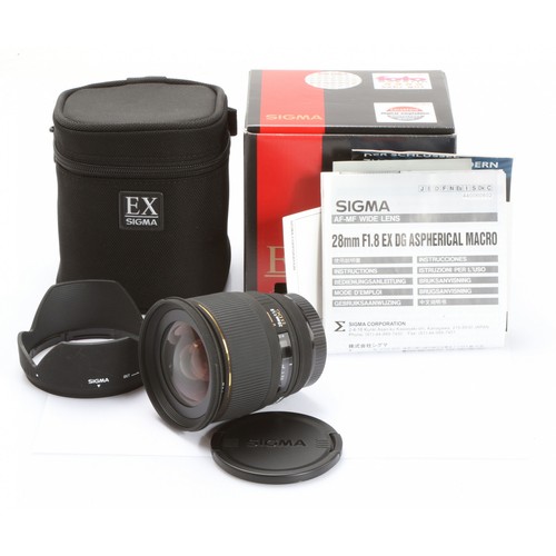 Sigma dg macro sony - ex, 1,8/28