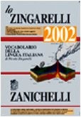 Zingarelli - Vocabolario Della