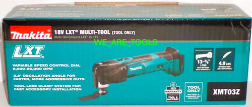 New box makita xmt03z - box,