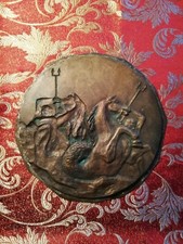 SCULTURA - PLACCA BRONZO PER