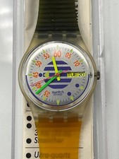 Orologio da polso SWATCH Gent ALTA PRESSIONE (GK701)-NUOVO/NOS-data/giorno feriale-vintage-L@@K